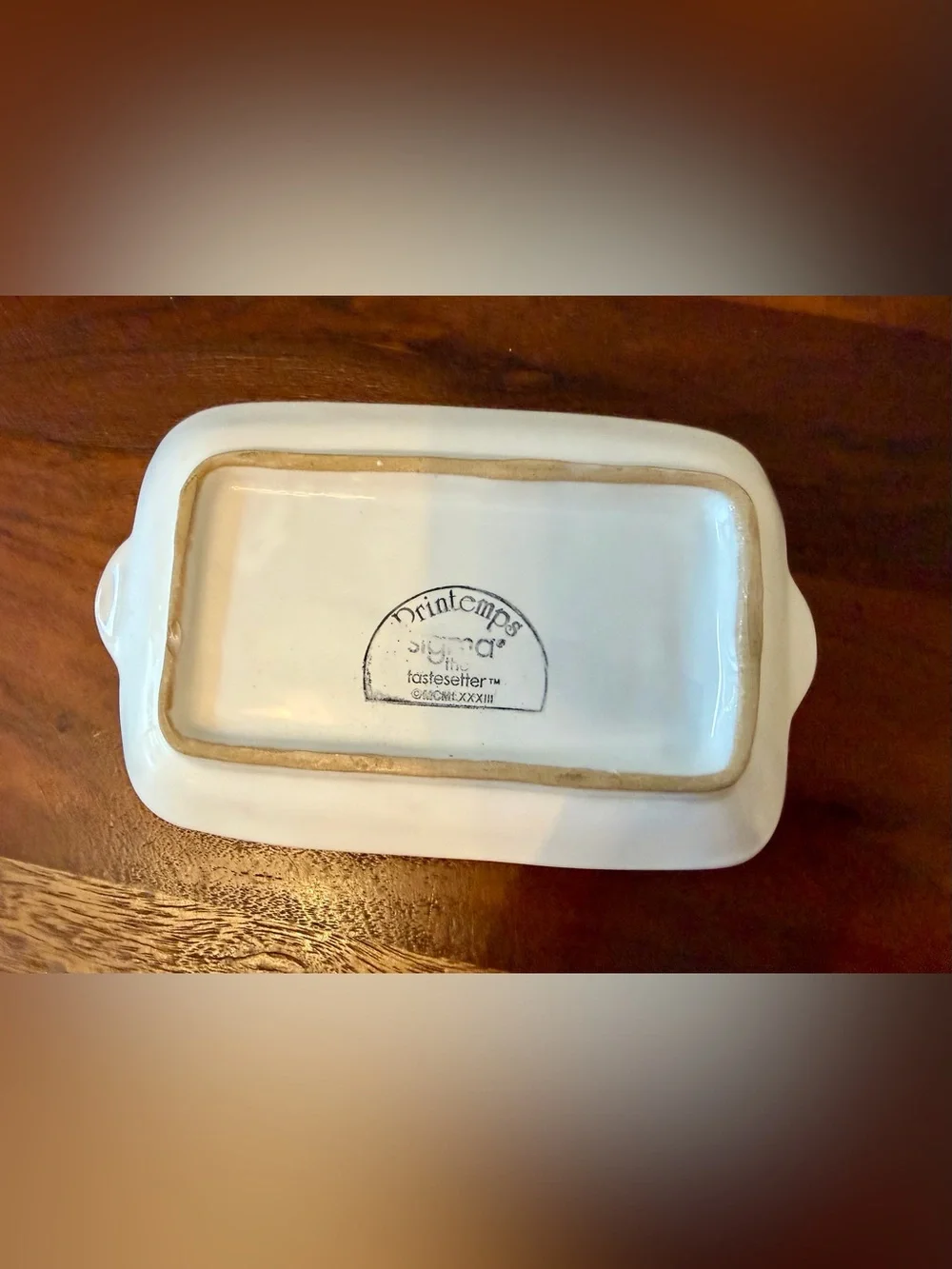 Vintage Printemps Sigma The Tastesetter Soap Dish Ring Trinket Dish Tray Italy